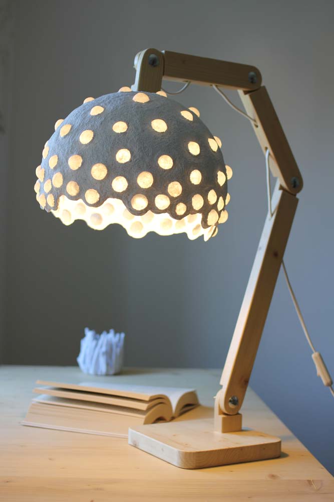 Paper desk lamp - large (1)